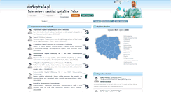Desktop Screenshot of doszpitala.pl